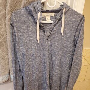H&M Blue Men's Hoodie Medium Label Of Graded Goods